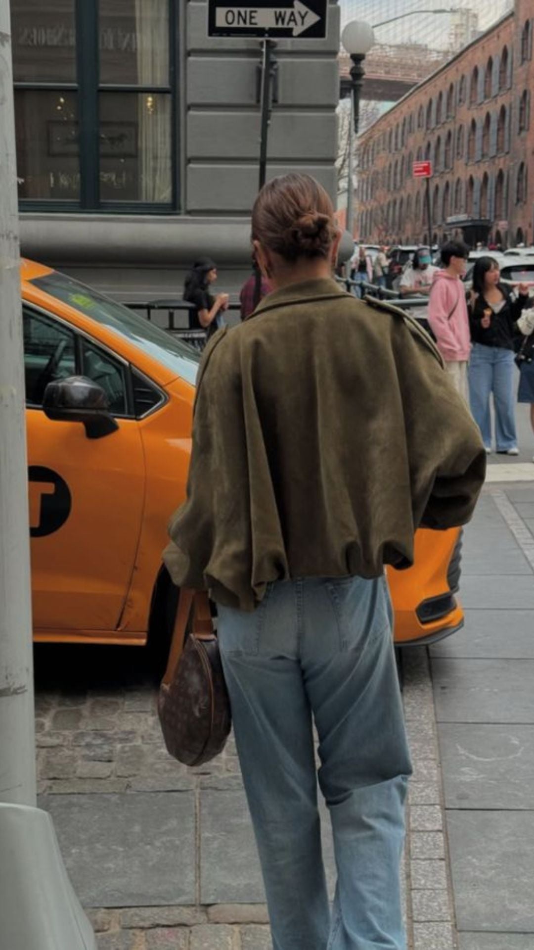 PREVENTA Suede effect - Bomber Jacket