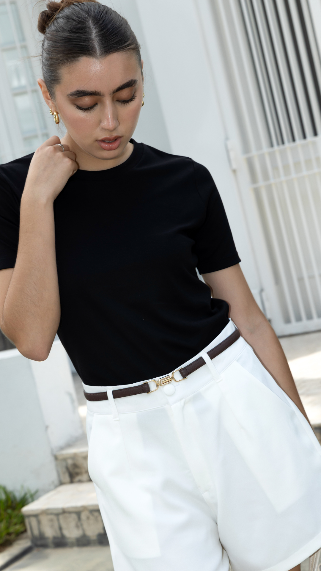 Camiseta Pima- Negro