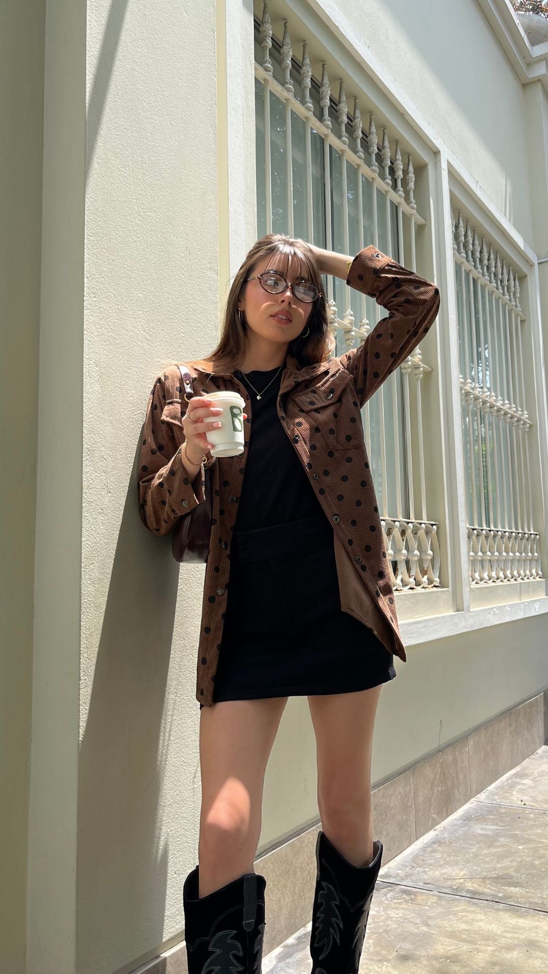 Preventa - Camisaco Polka Dots - Curduroy