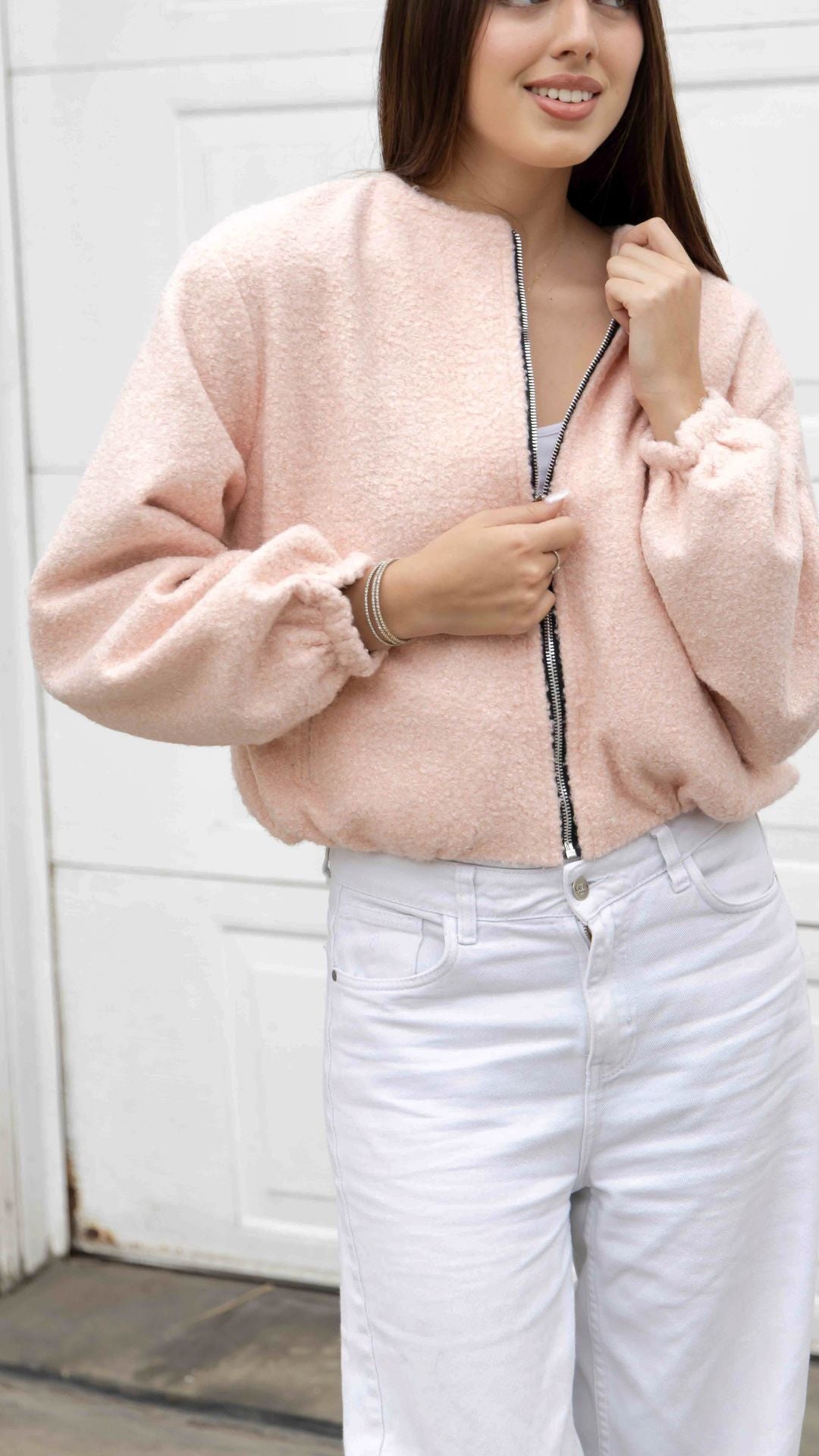 Bomber Lola - Rosa Durazno