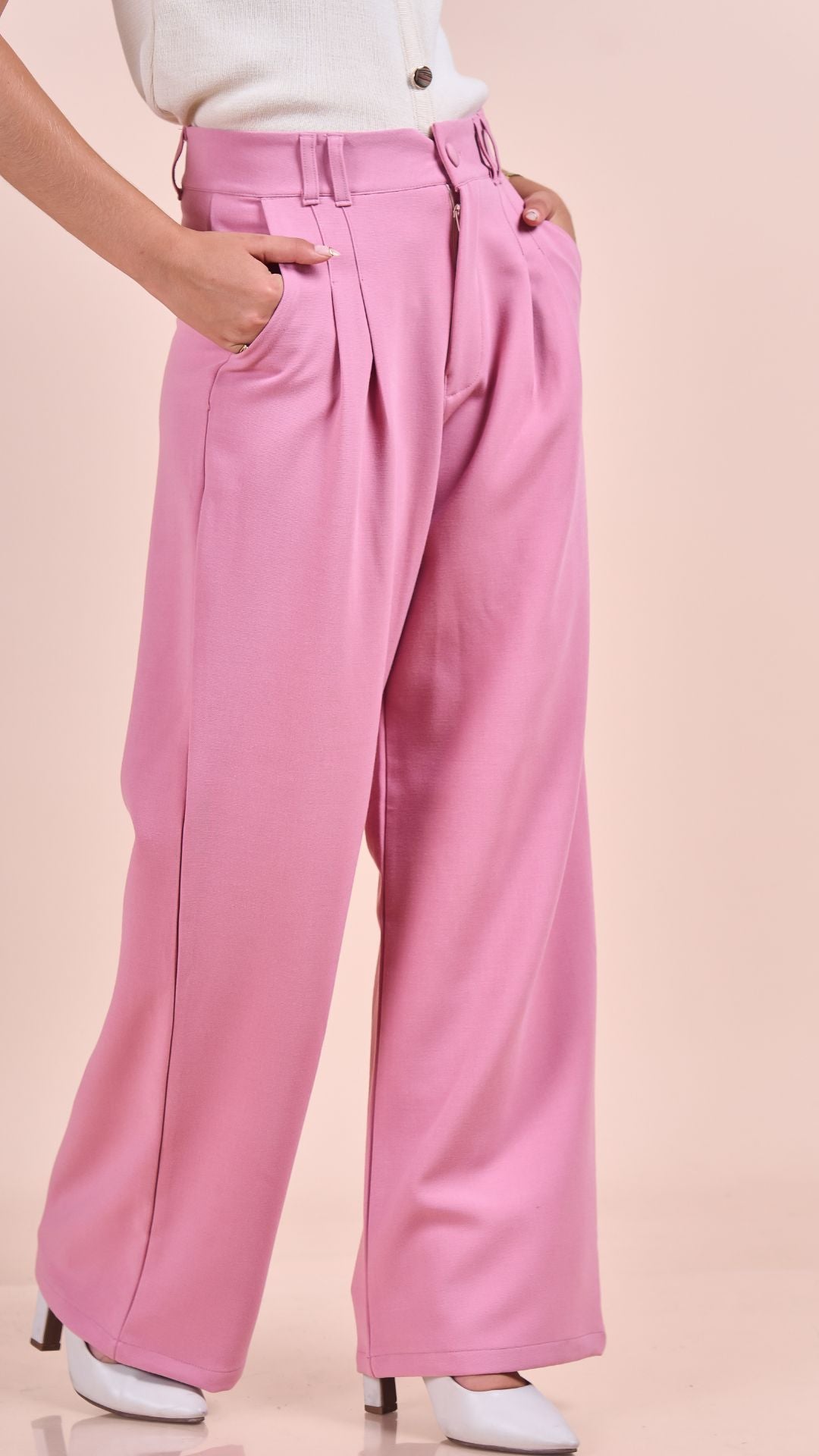 Preventa Pantalon Sastre Lily – Rosa