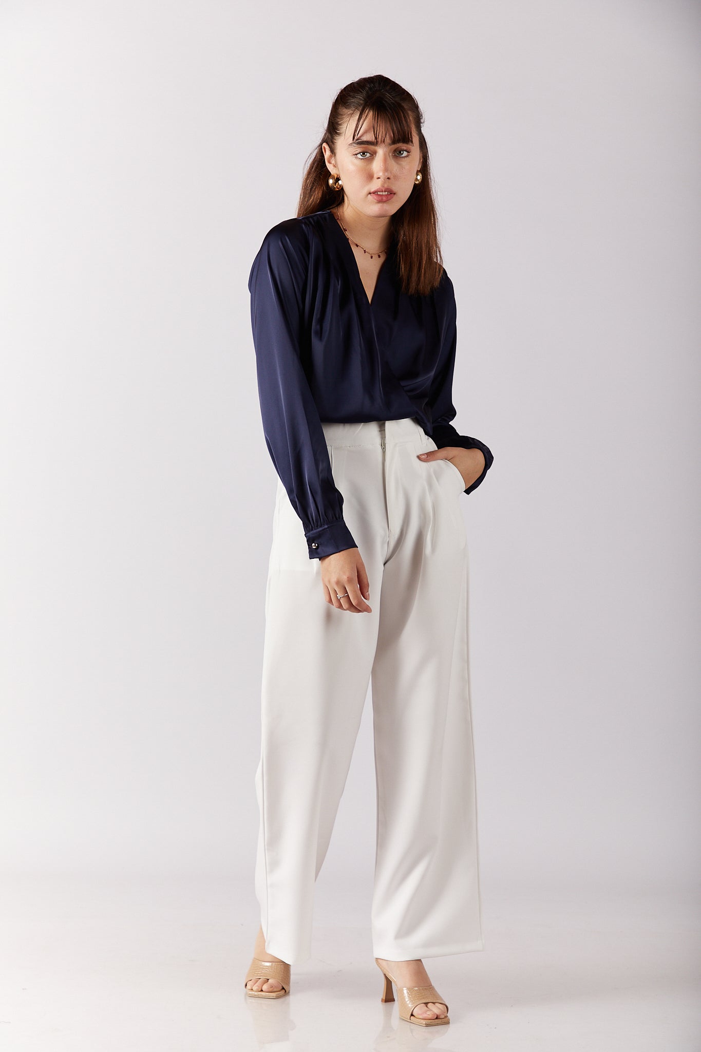 Pantalon Sastre Lily – Hueso