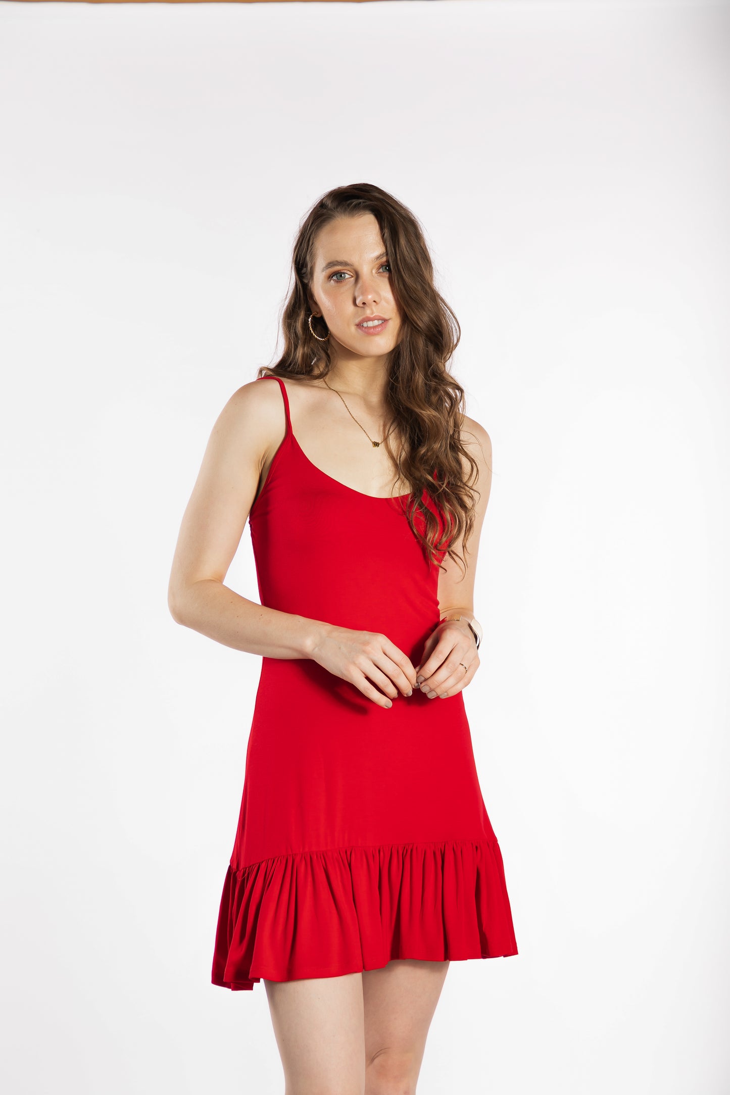 Vestido Georgia Rojo