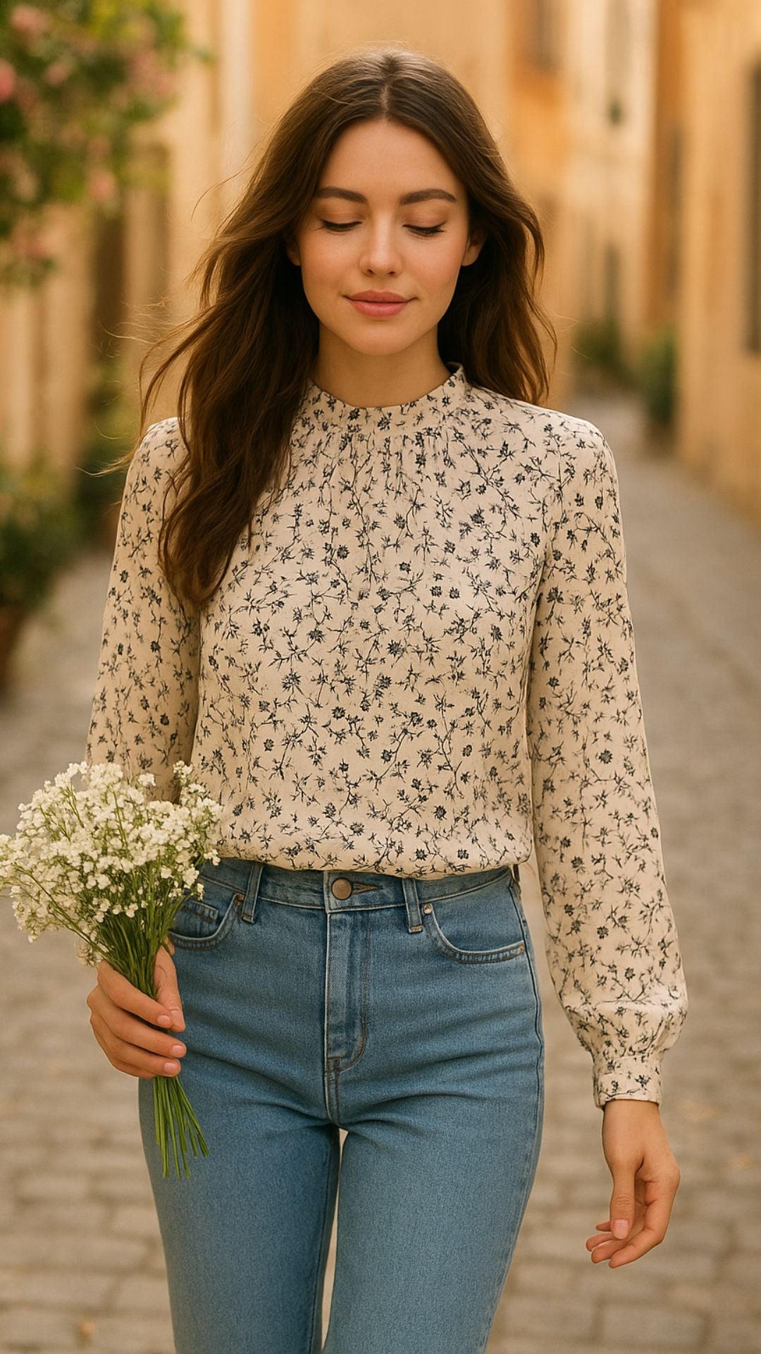 Blusa Lorreine Floreado