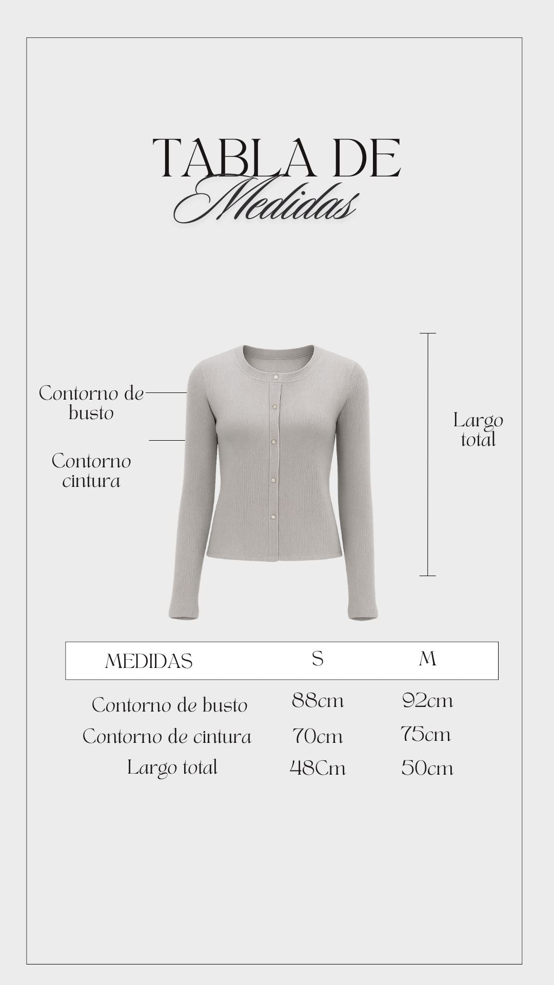 Cardigan Waffle l Gris