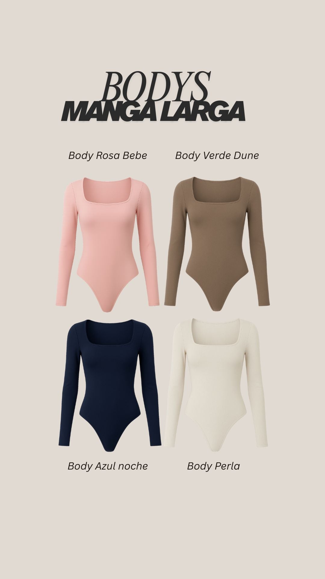 Body Manga Larga