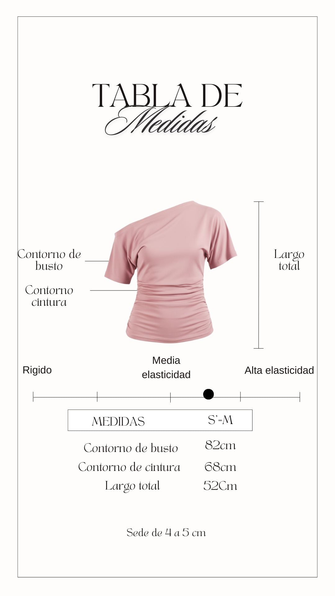 Polo Off Shoulder - Rosa bebe