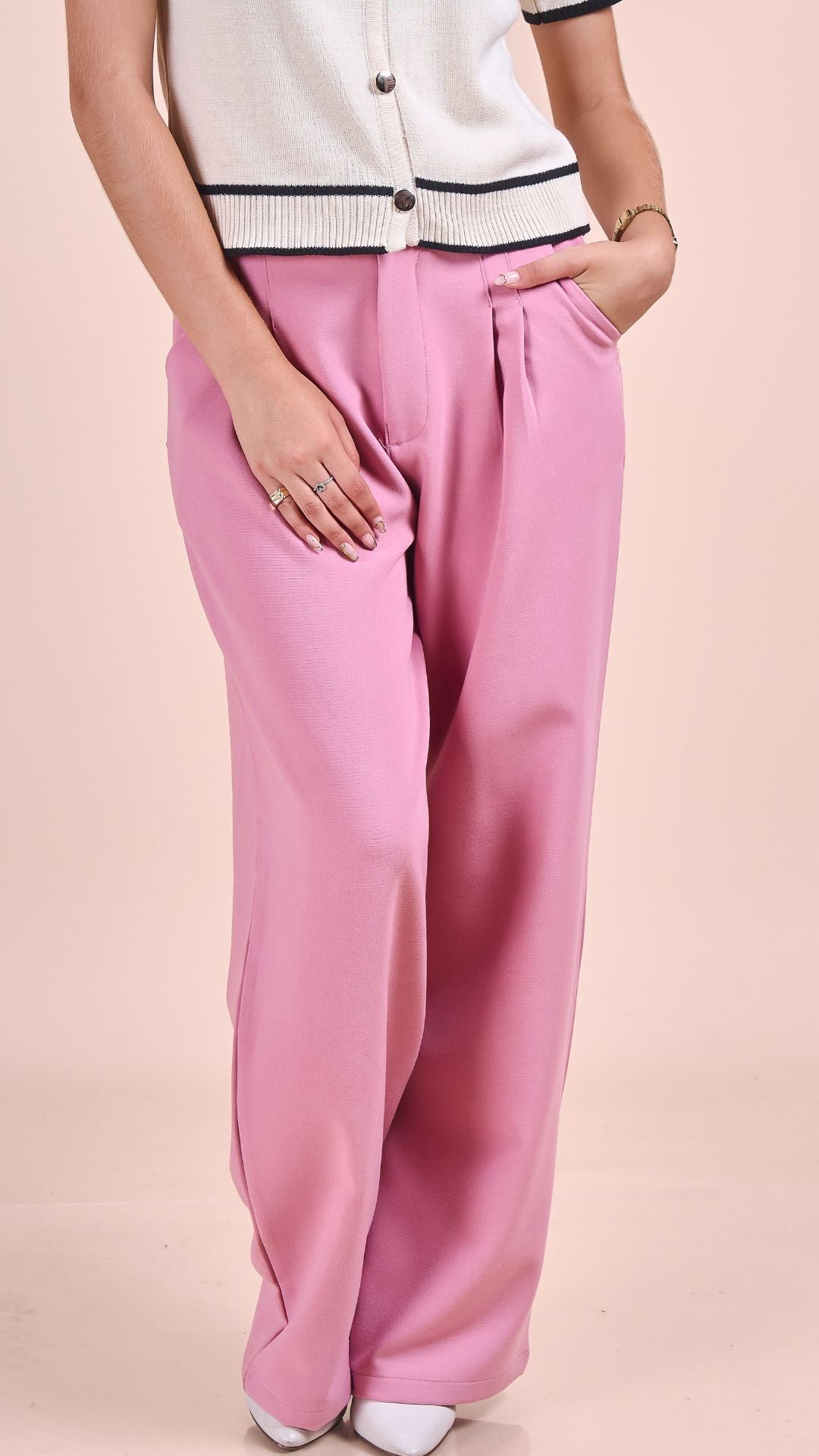 Preventa Pantalon Sastre Lily – Rosa