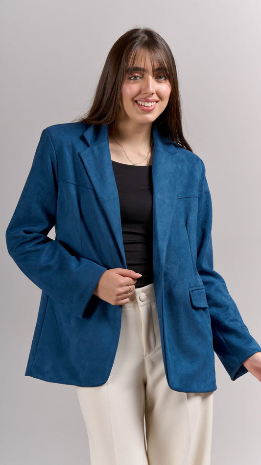Blazer Classy Suede - Cobalto