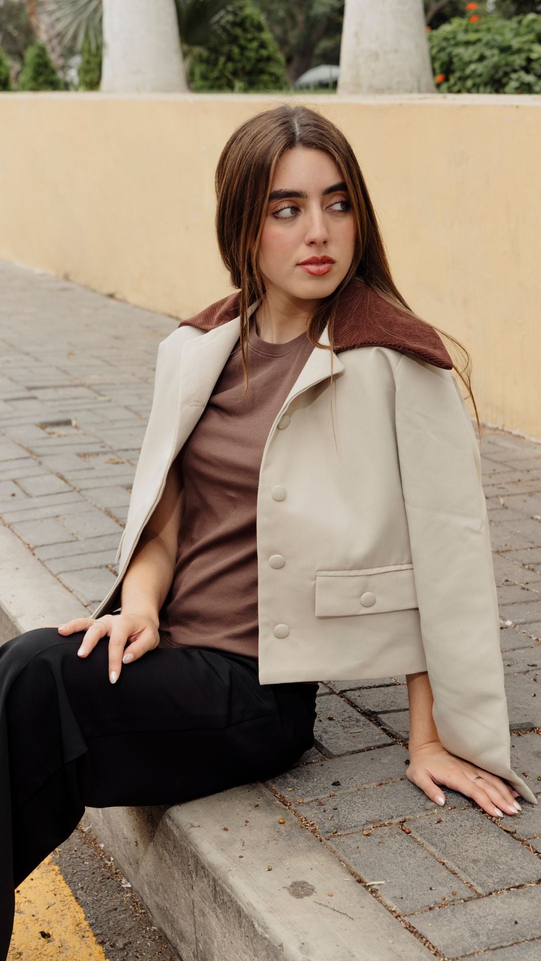 Harper Jacket Drill Beige Ed. Final