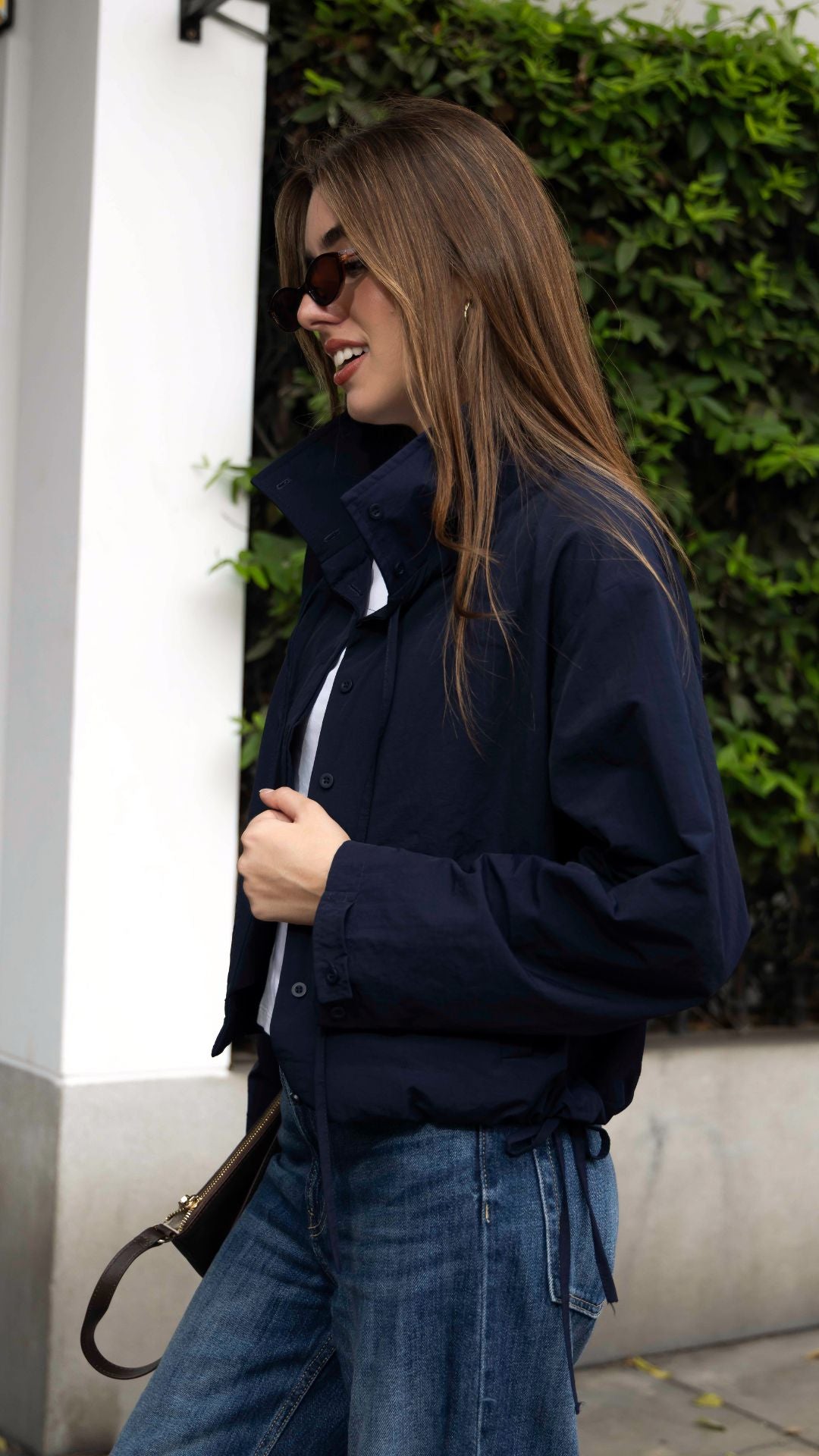 Casaca impermeable Brisa - Azul noche