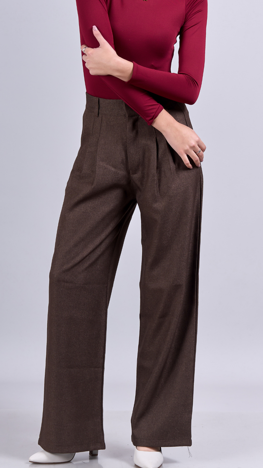 Pantalon Sastre Twill Batista - Chocolate