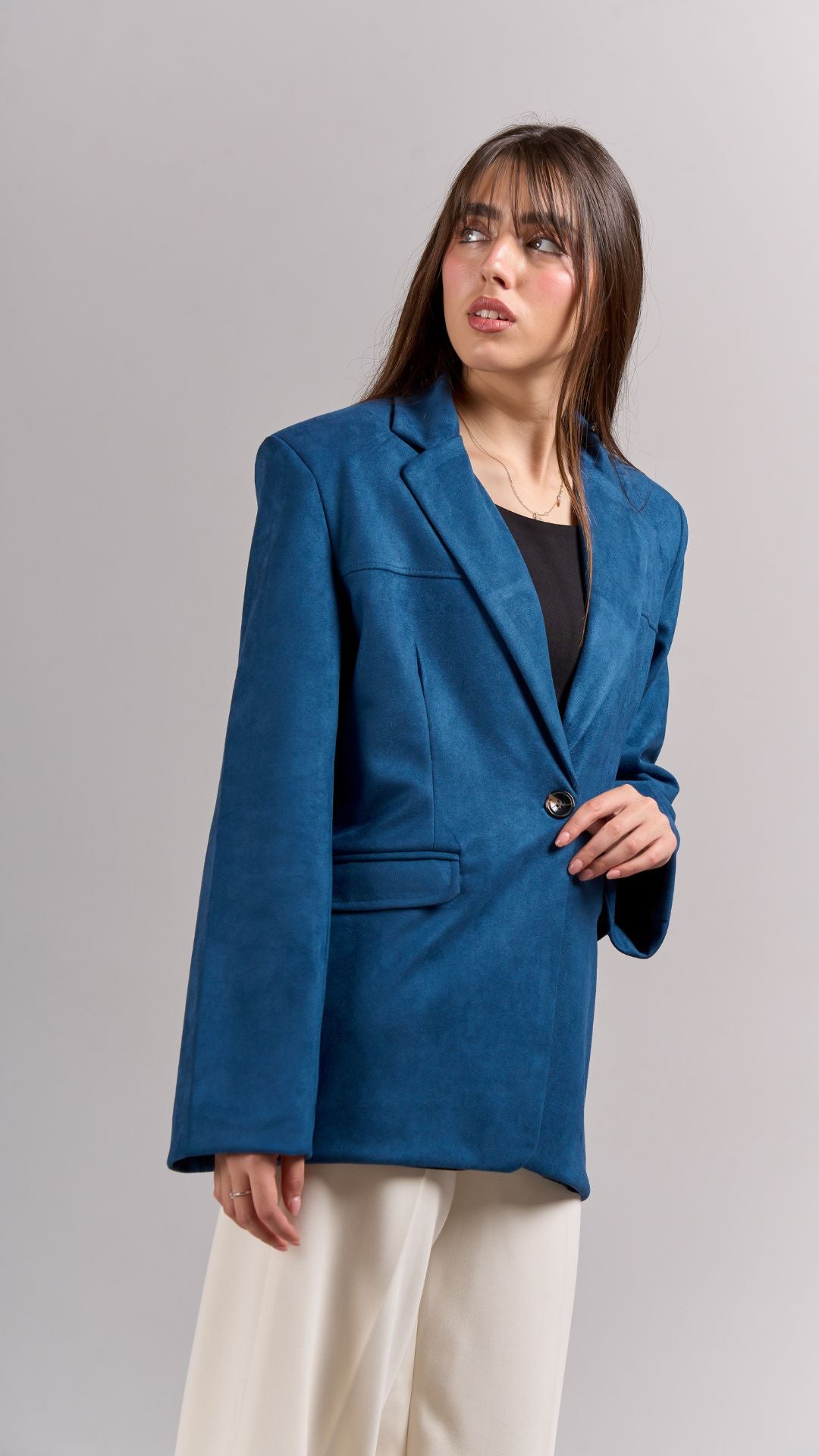 Blazer Classy Suede - Cobalto