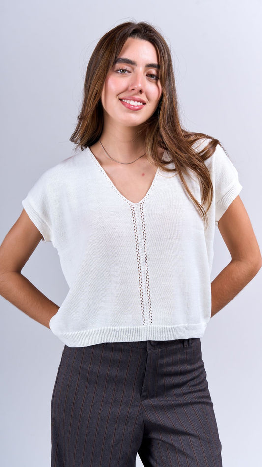 Blusa tejida Perla