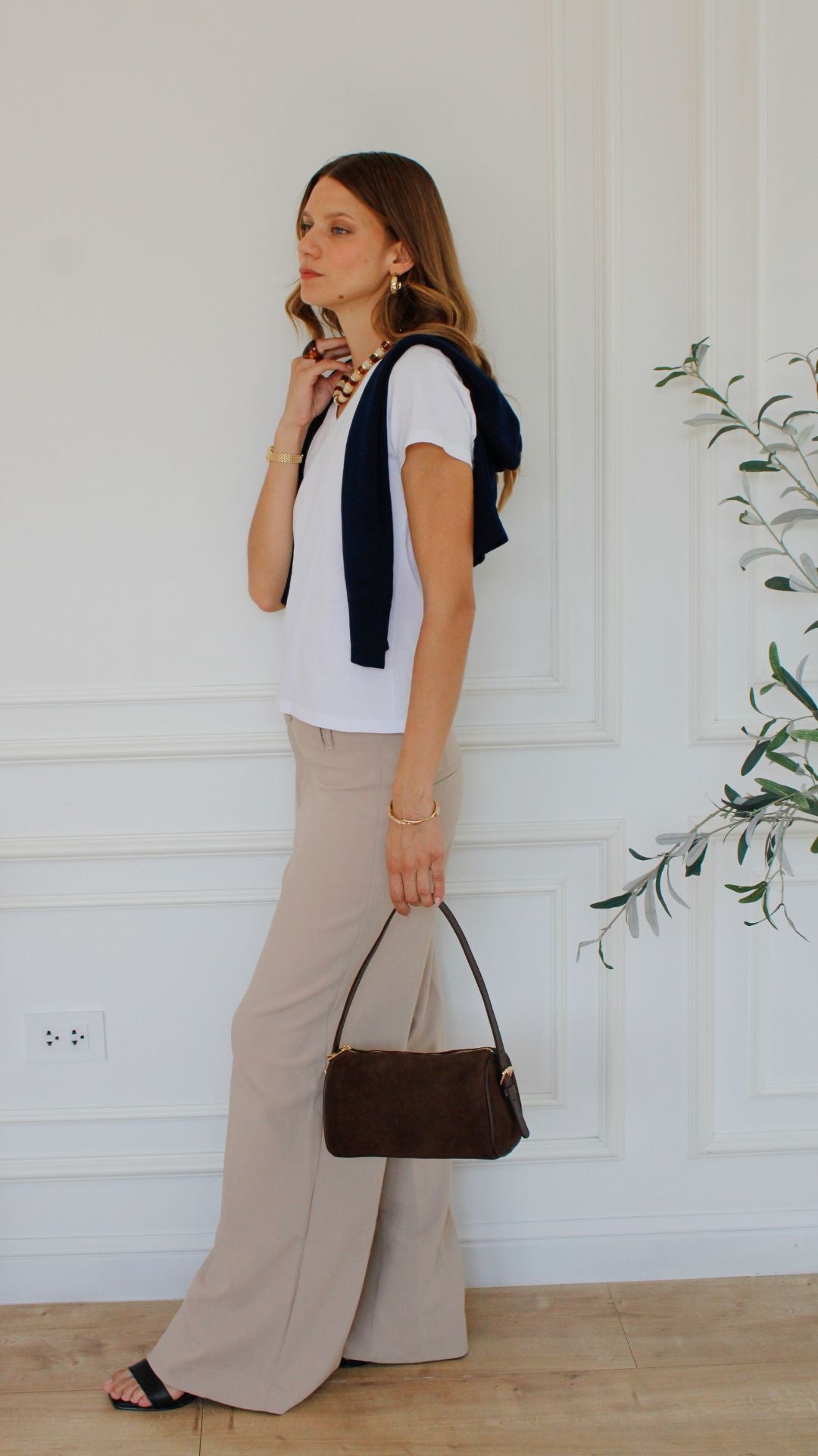 Pantalon Sastre Recto - Beige