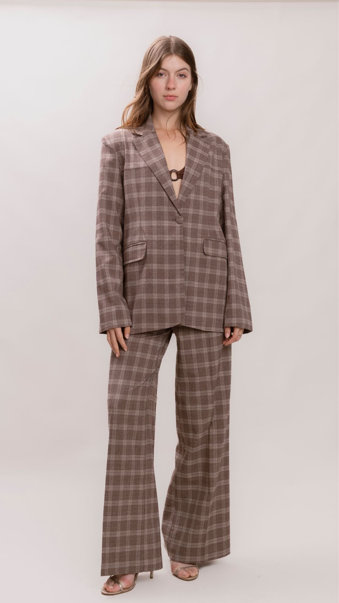 Blazer Tweed - windowpane