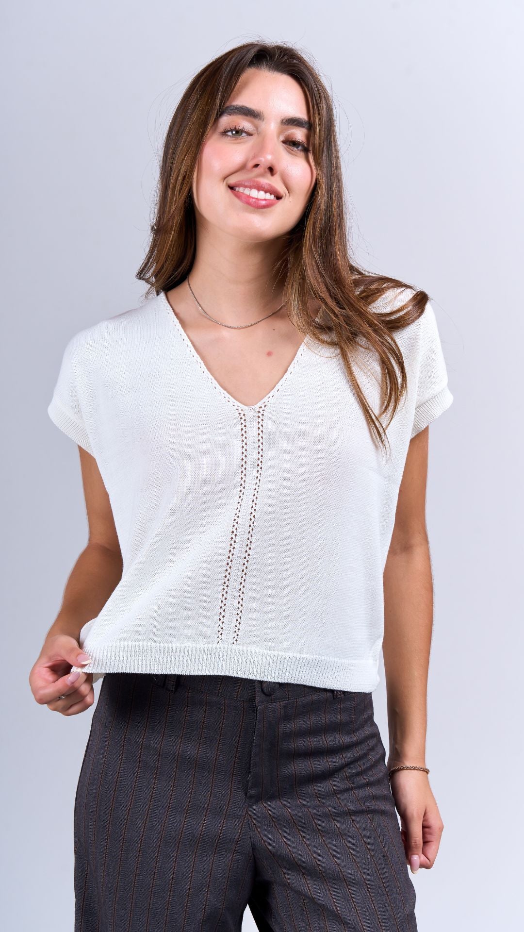 Blusa tejida Perla