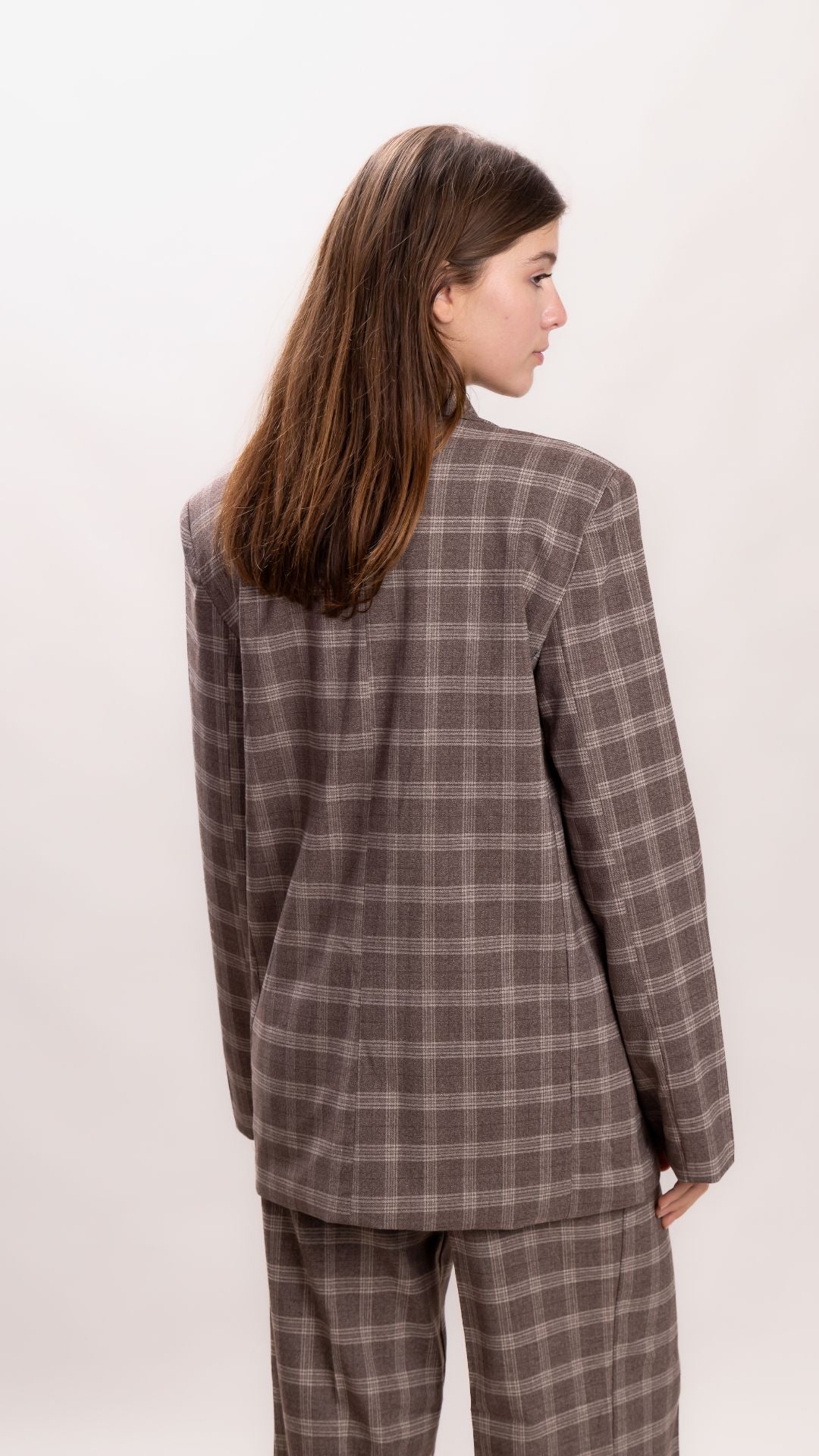 Blazer Tweed - windowpane