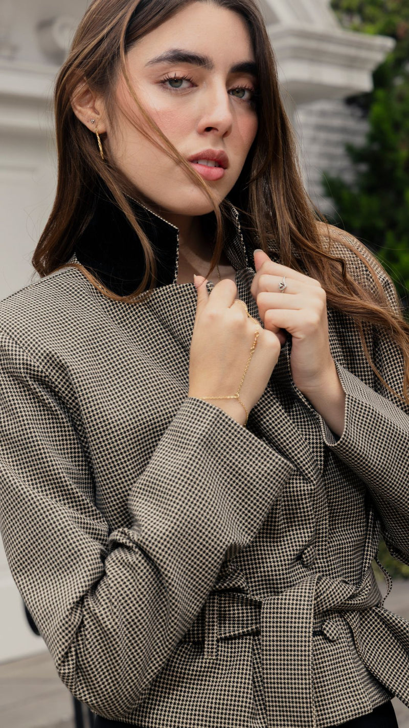 Preventa Premium Blazer Atelier - Tweed & Terciopelo