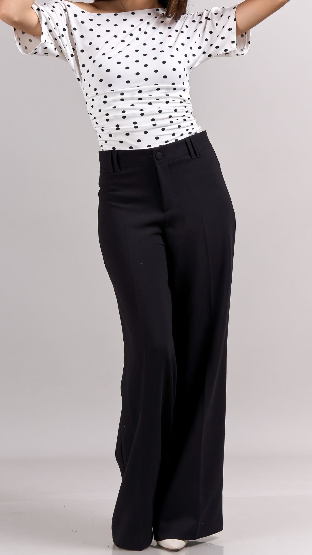 Pantalon Sastre Recto - Negro