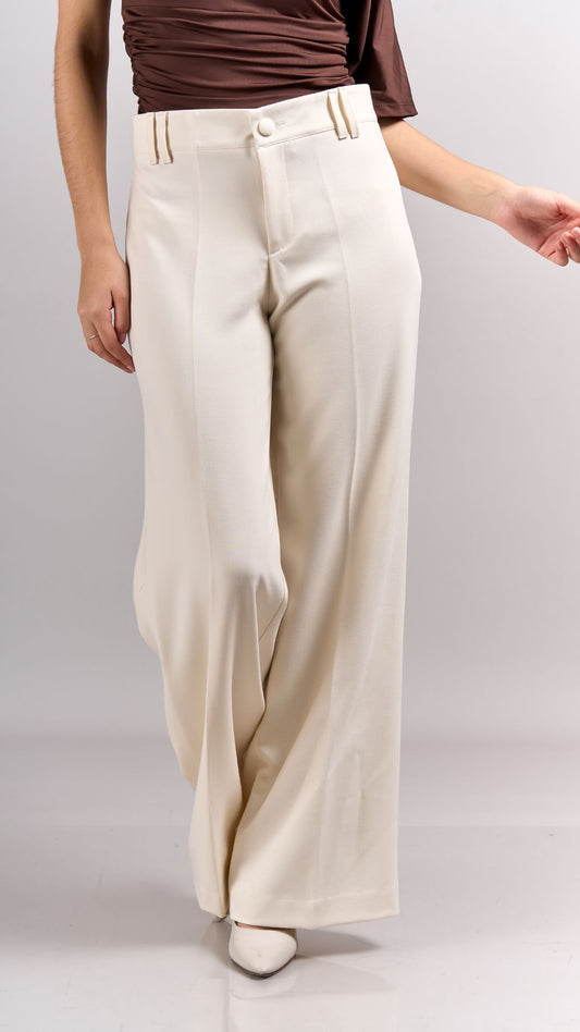 Pantalon Sastre Recto - Ivory