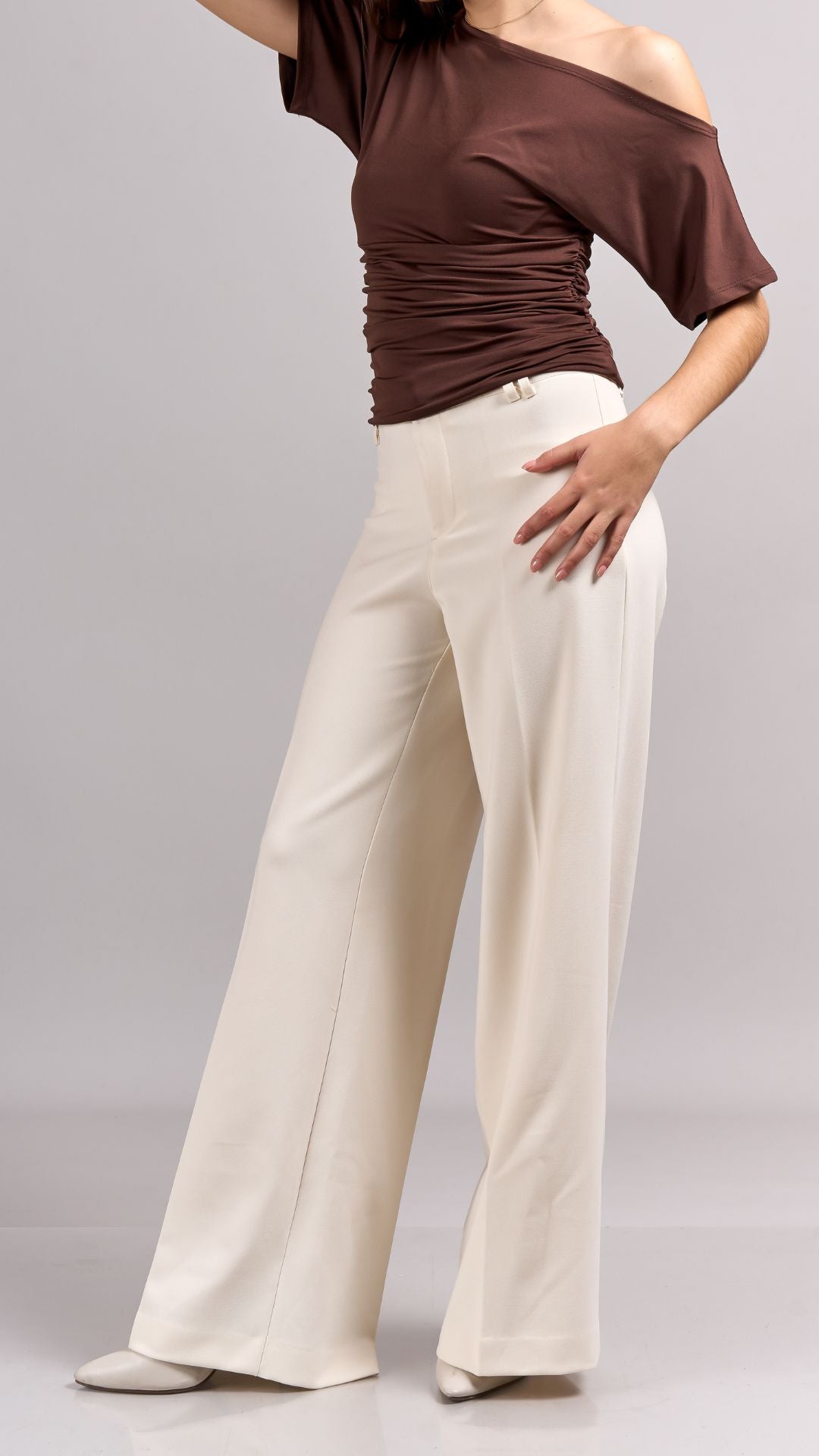 Pantalon Sastre Recto - Ivory