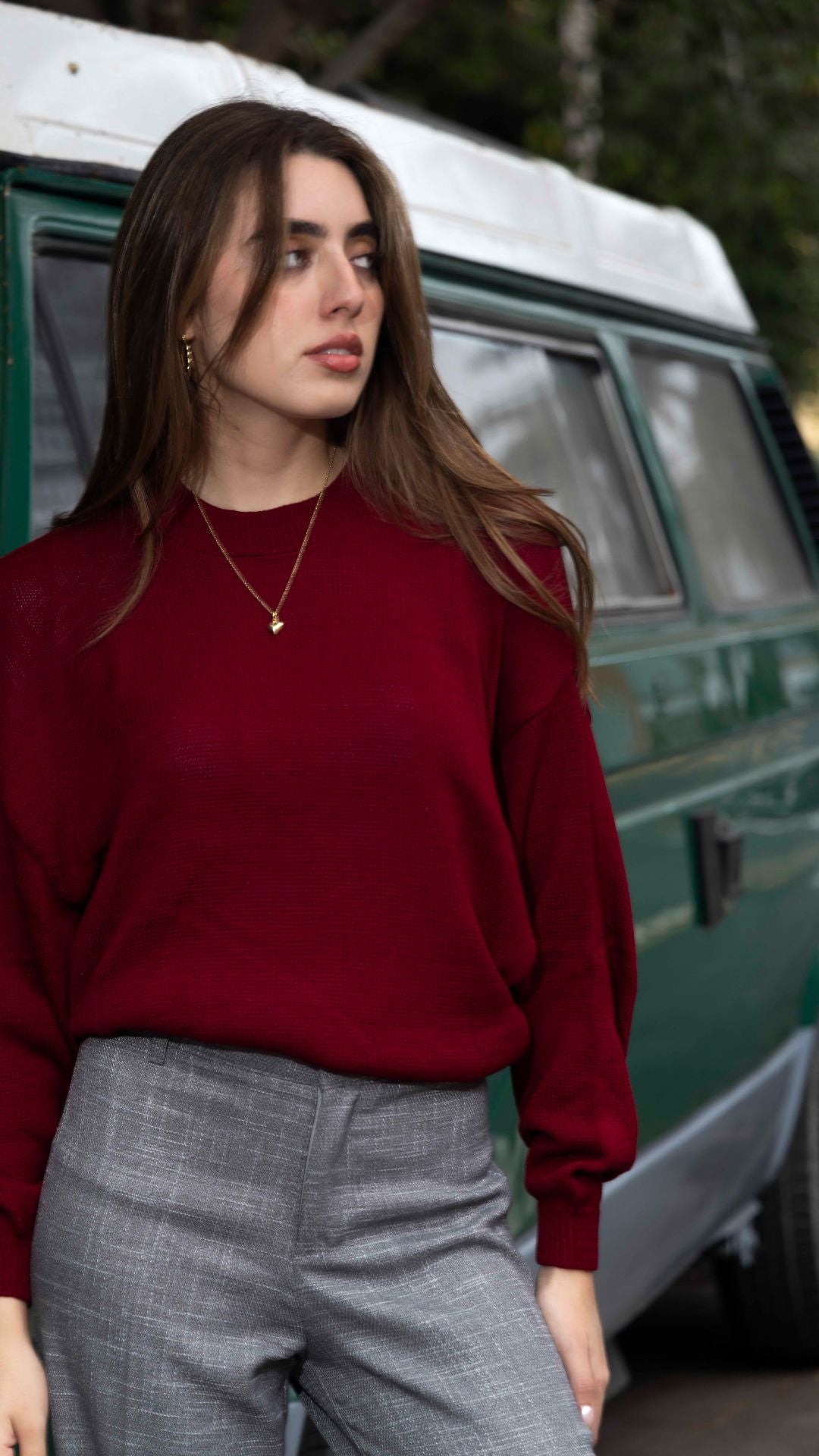 Sweater Brescia Burgundy
