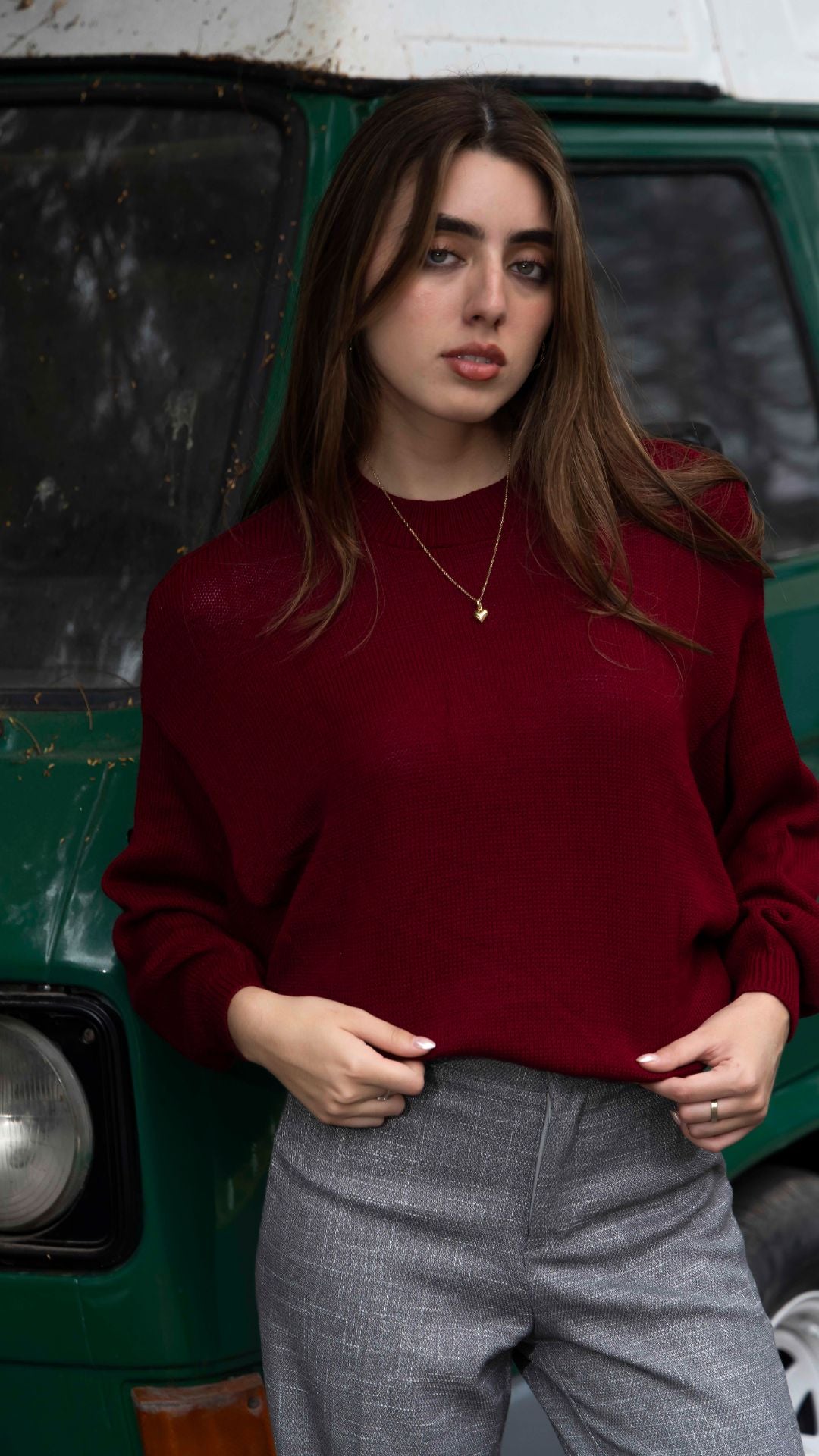 Sweater Brescia Burgundy
