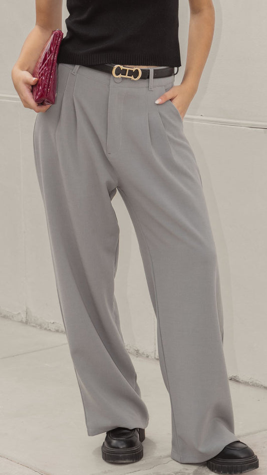 Pantalón Sastre Gris - Algodón Express