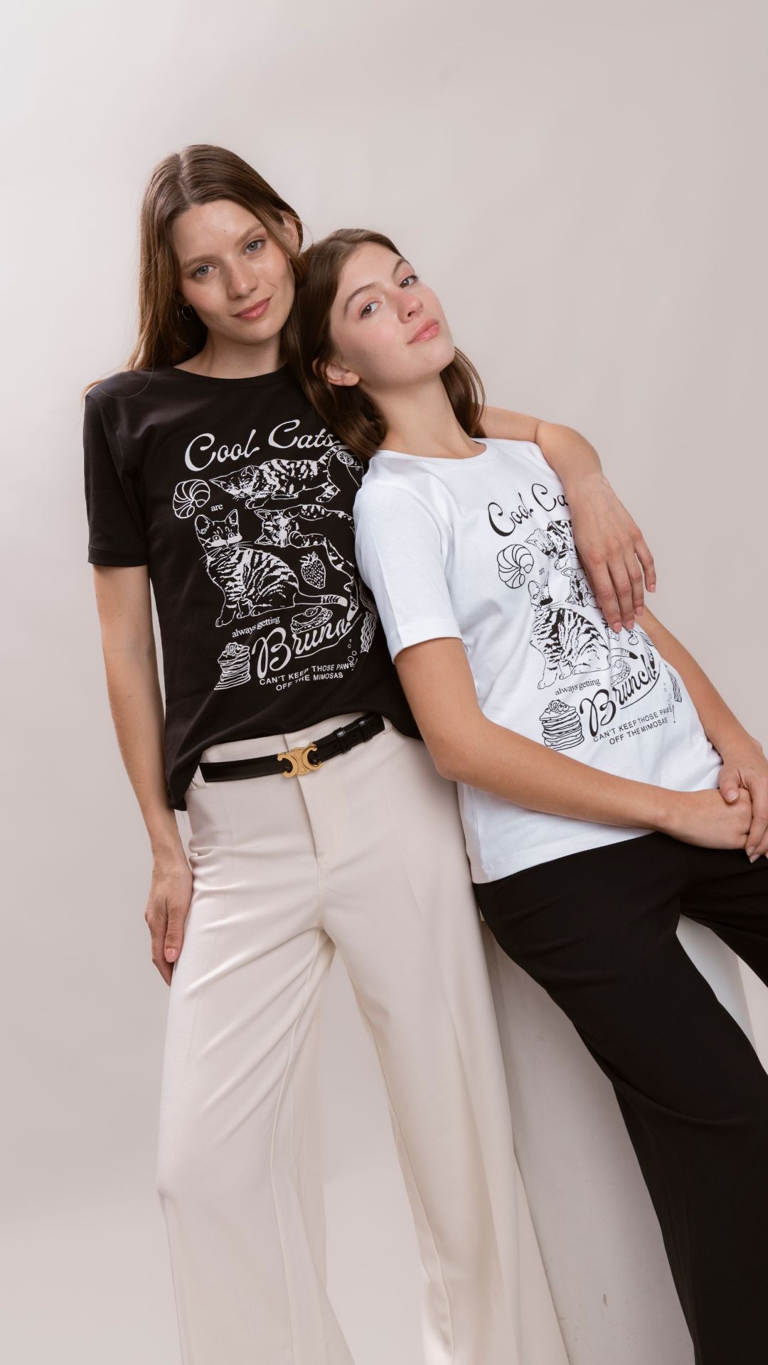 Camiseta pima - Cool cats