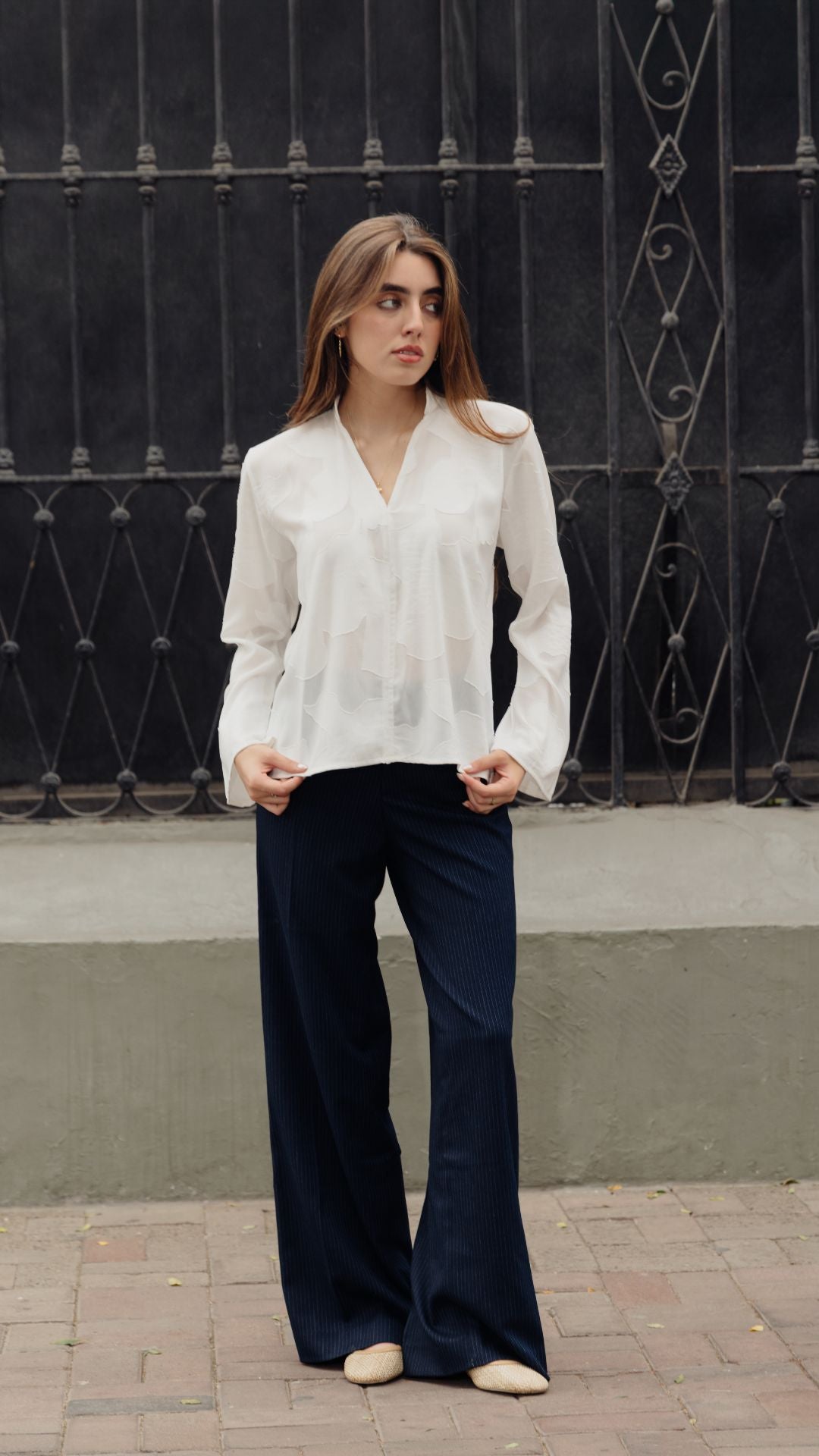 Pantalon Sastre Azul