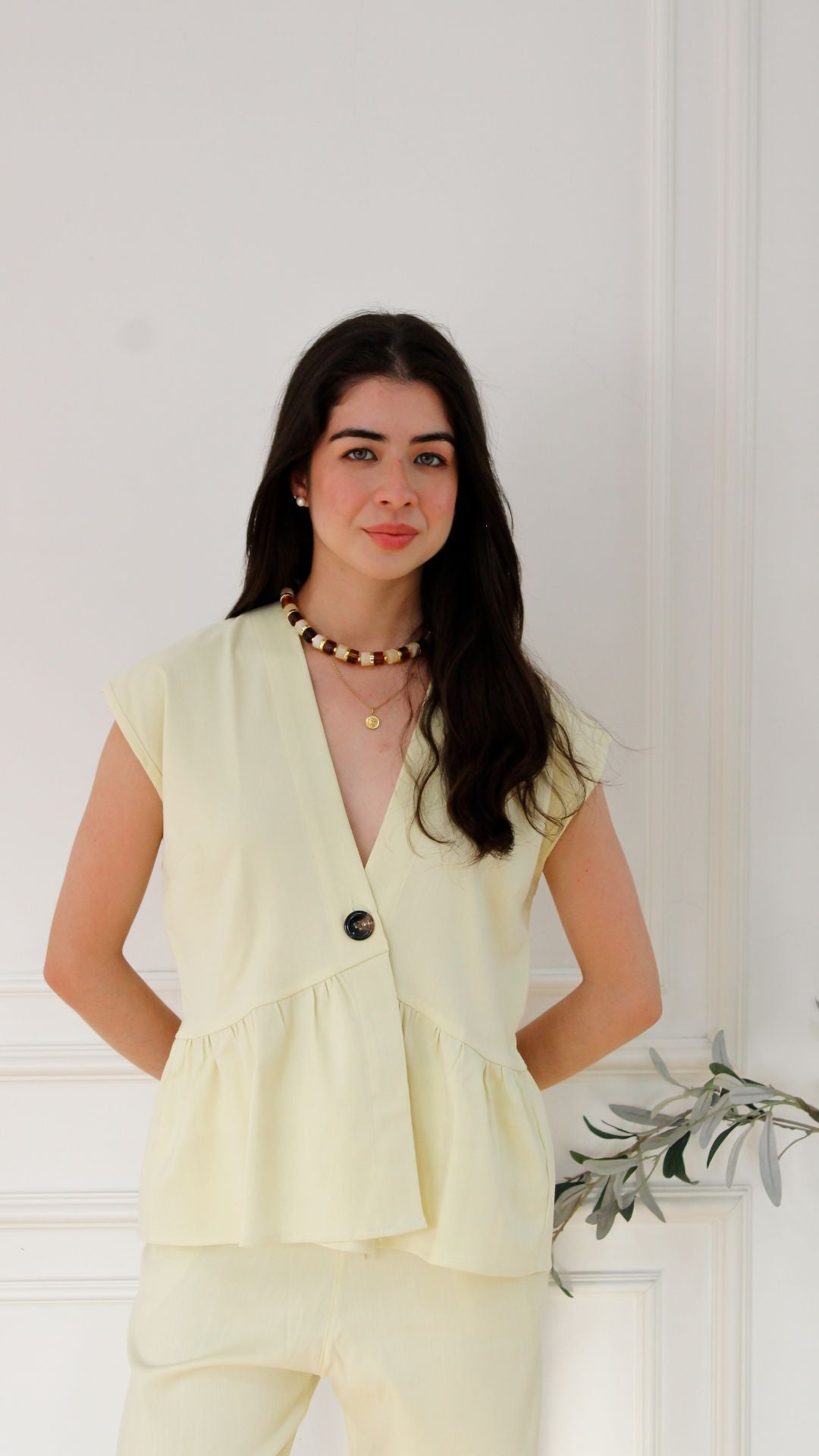 Set Lino Savanna Amarillo