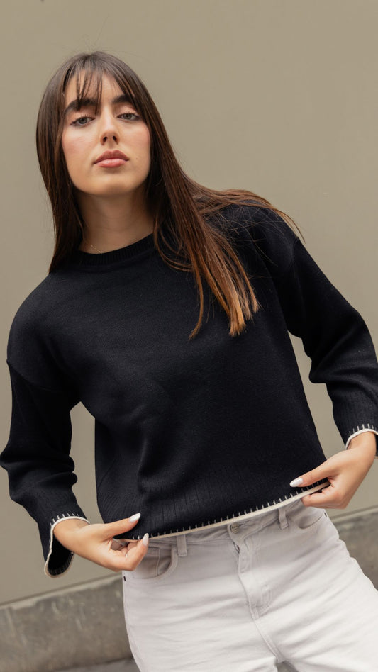 Sweater Miranda Negro