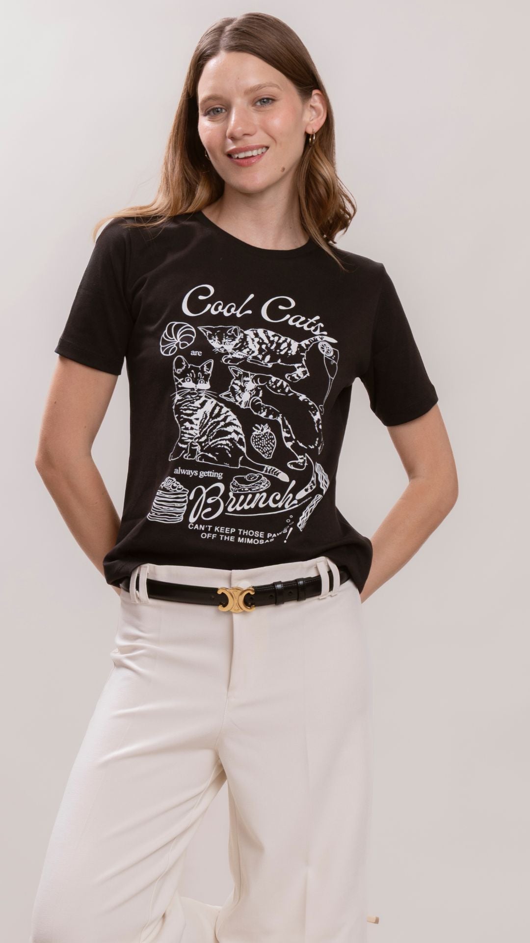 Camiseta pima - Cool cats