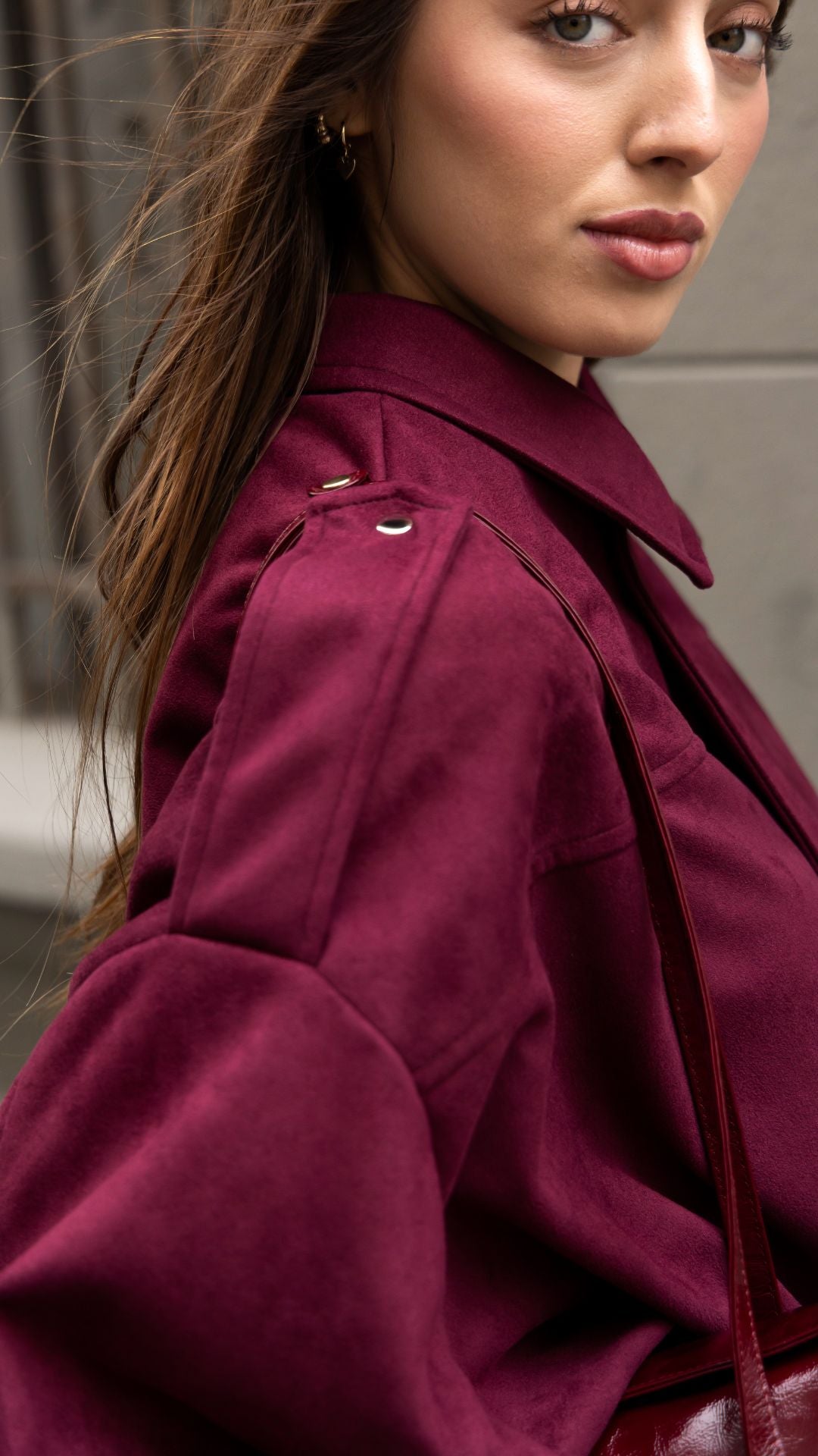 Bomber Jacket Burgundy - Limited Edition