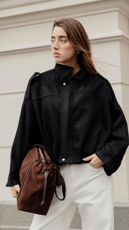Bomber Jacket Negra - Limited Edition