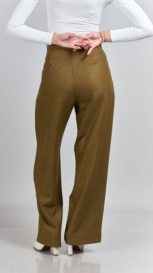 Pantalon Sastre Twill Batista - Verde Pera