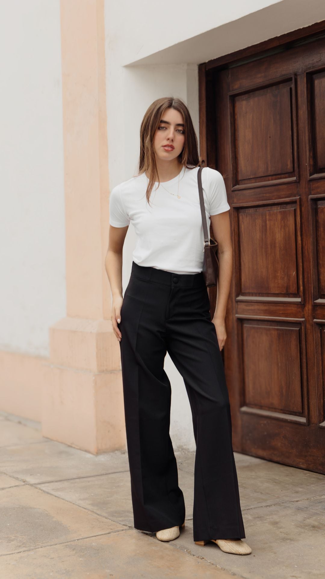 Pantalon Sastre Negro
