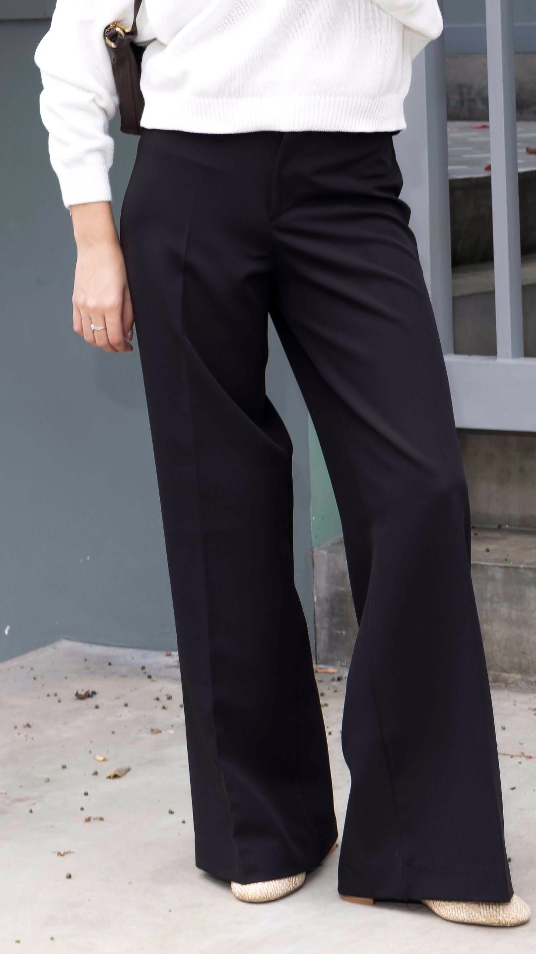 Pantalon Sastre Negro