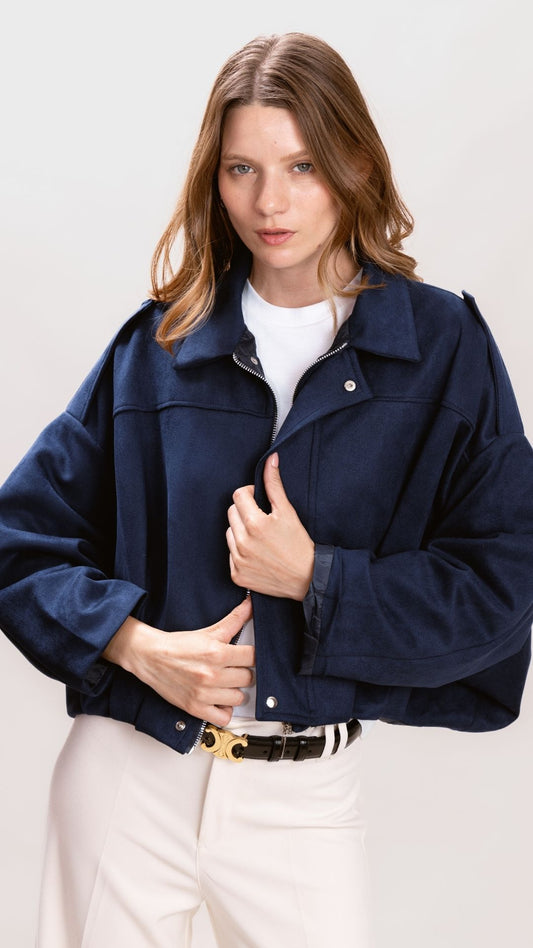 Bomber Suede effect - Bomber Jacket