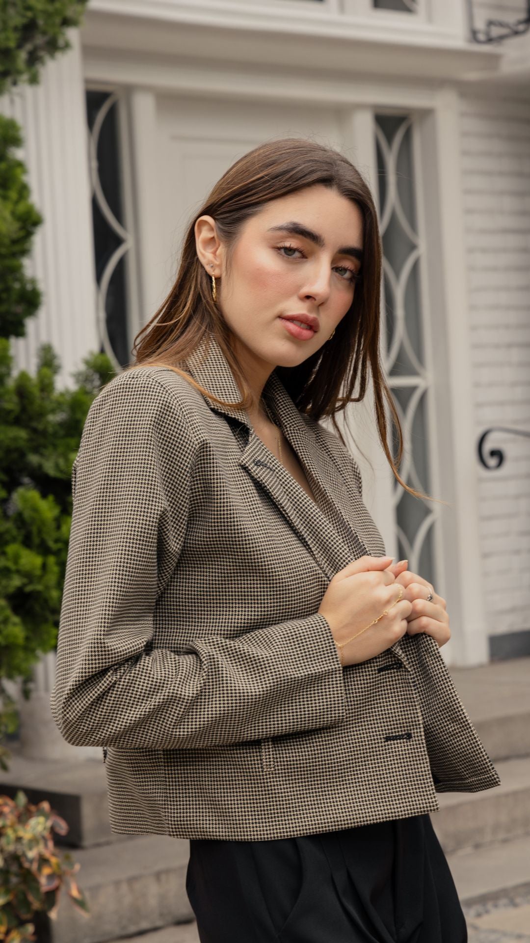 Premium Blazer Atelier - Tweed & Terciopelo