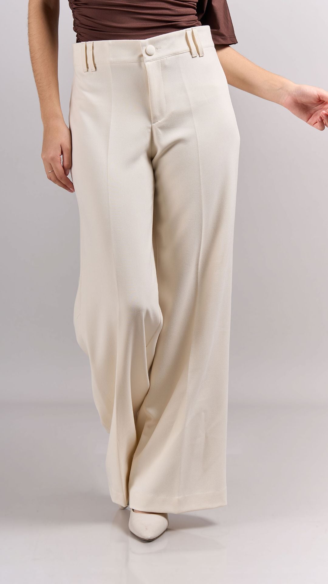 Pantalon Sastre Recto - Ivory