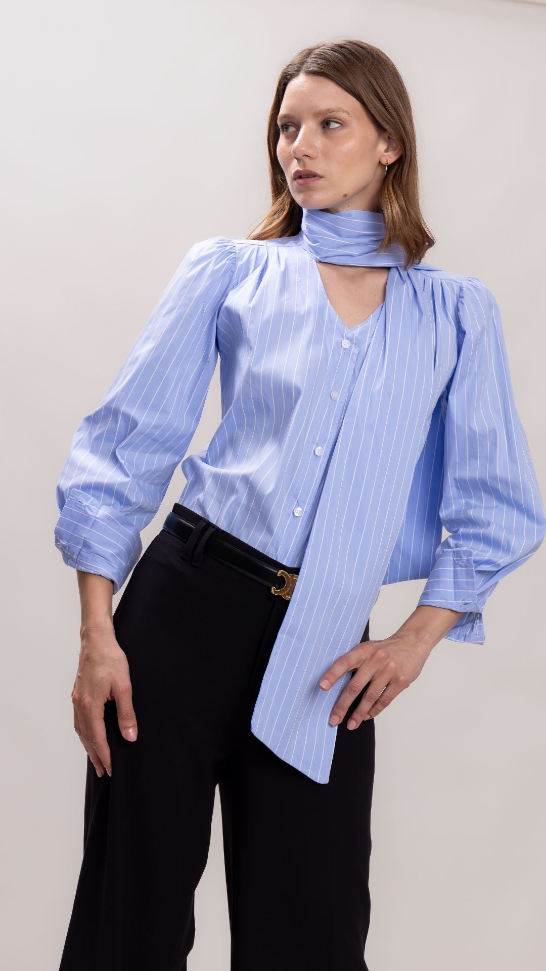 Blusa Blair Celeste Rayas