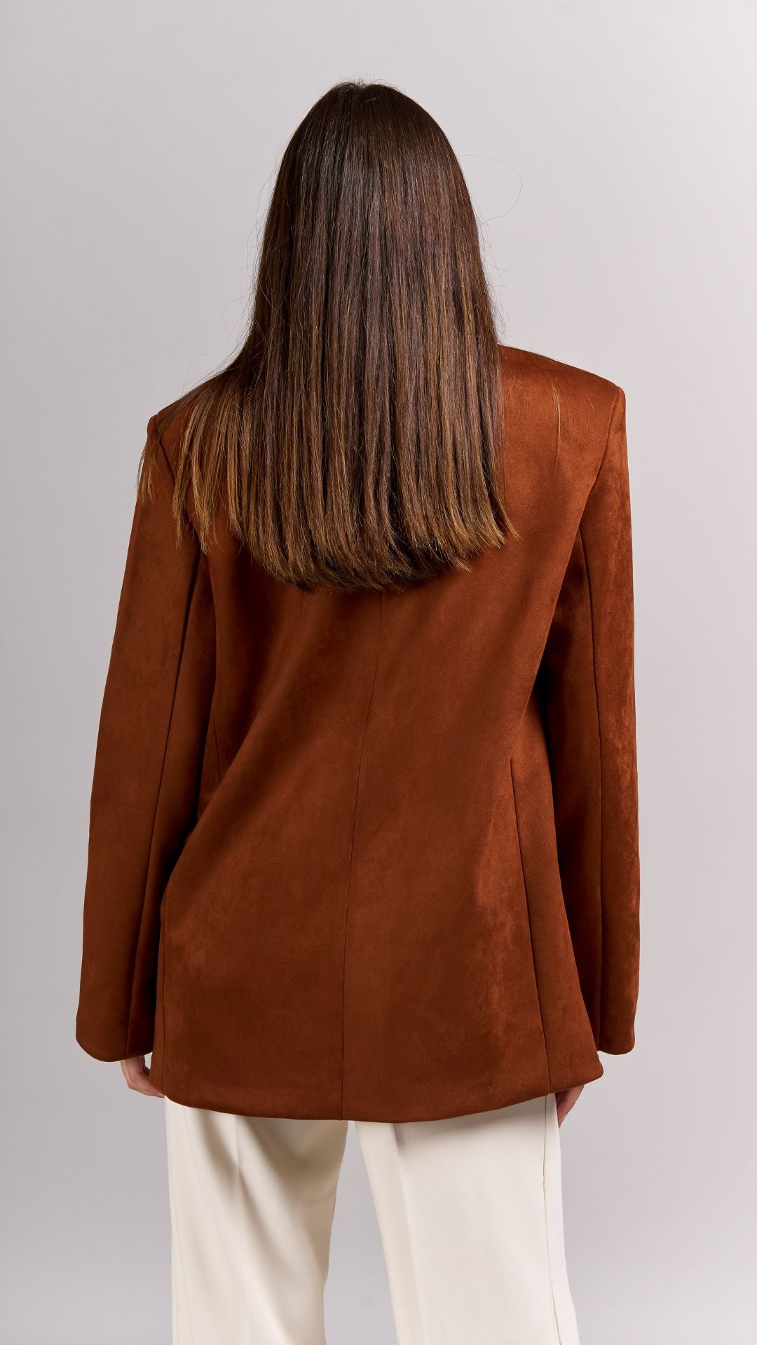 Blazer Classy Suede - Terracota