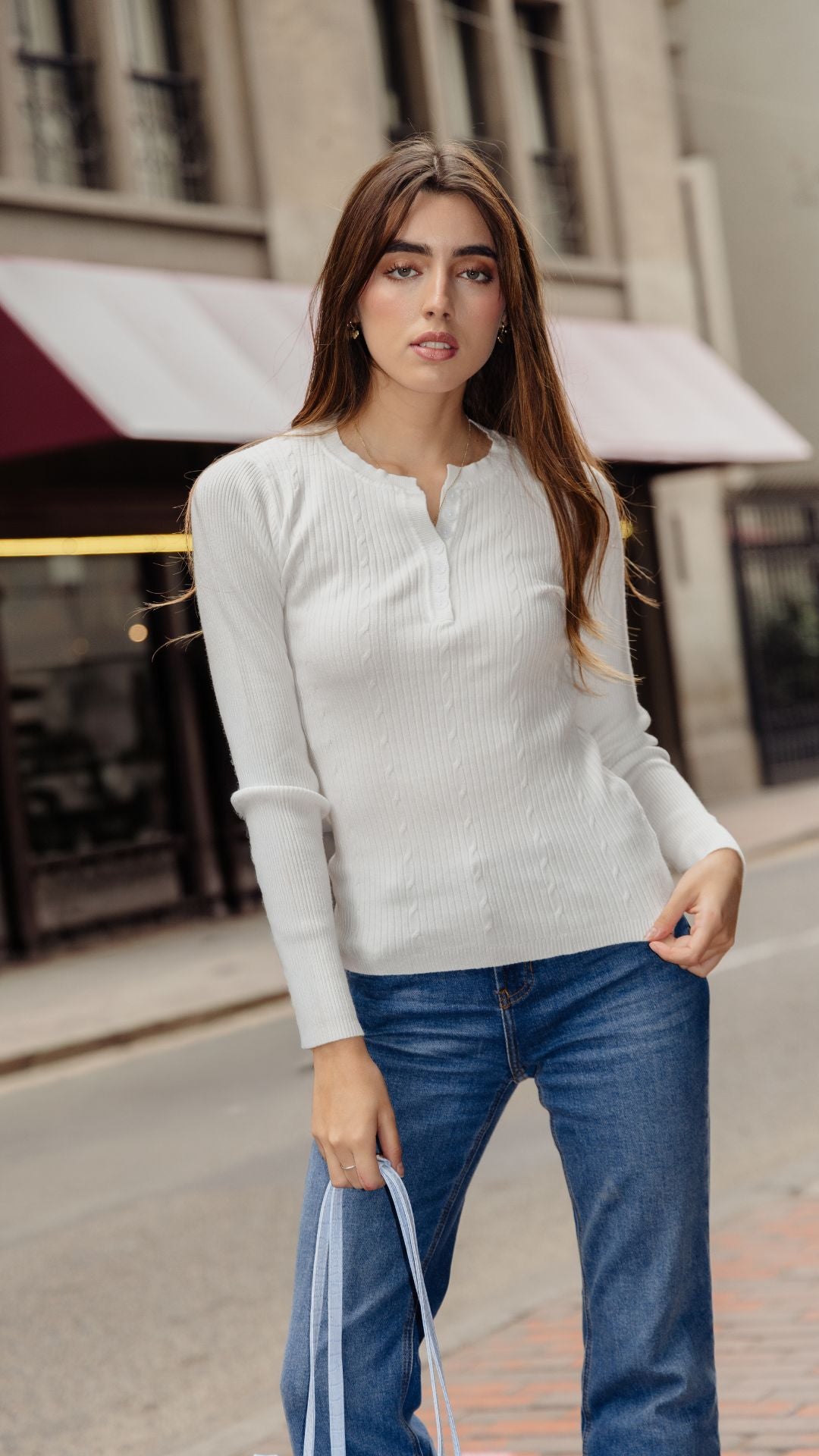Sweater Lauren Blanco