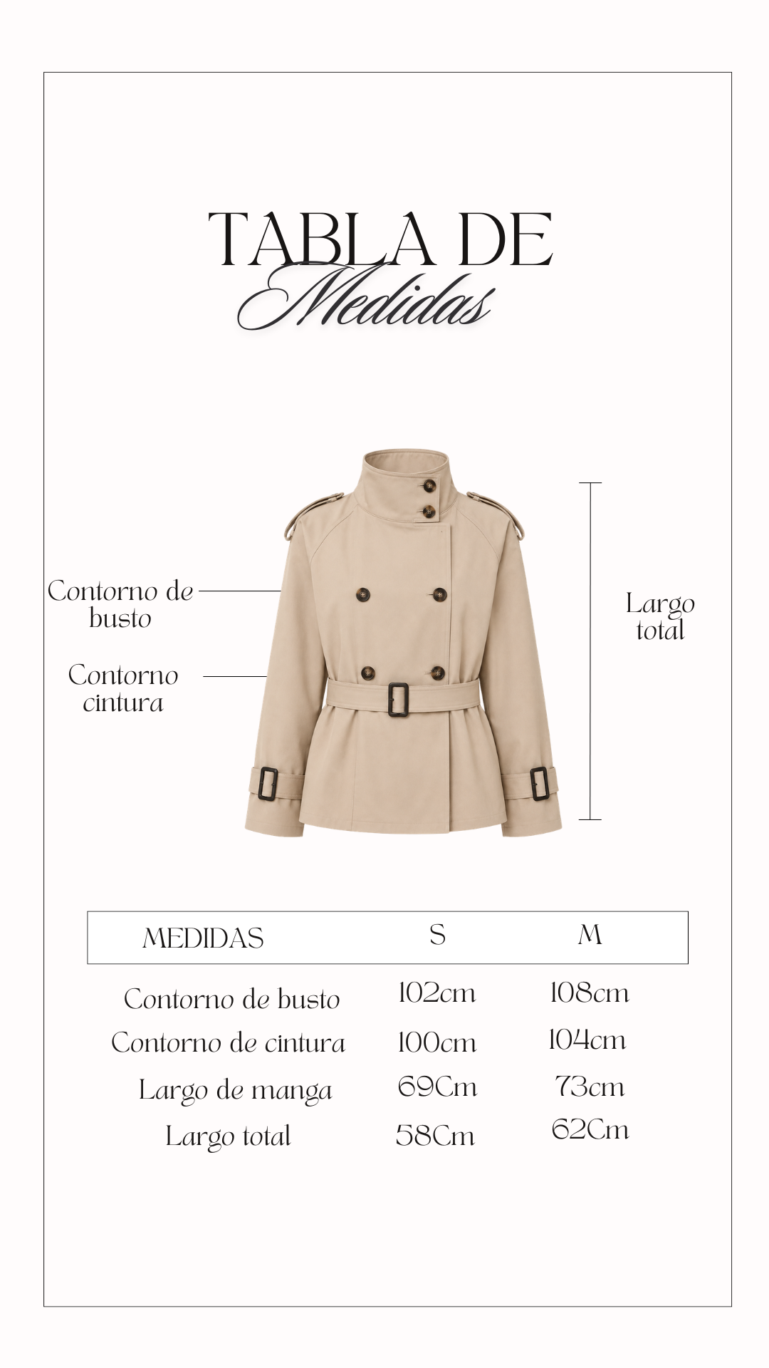 Gabardina Beige - Drill Algodón