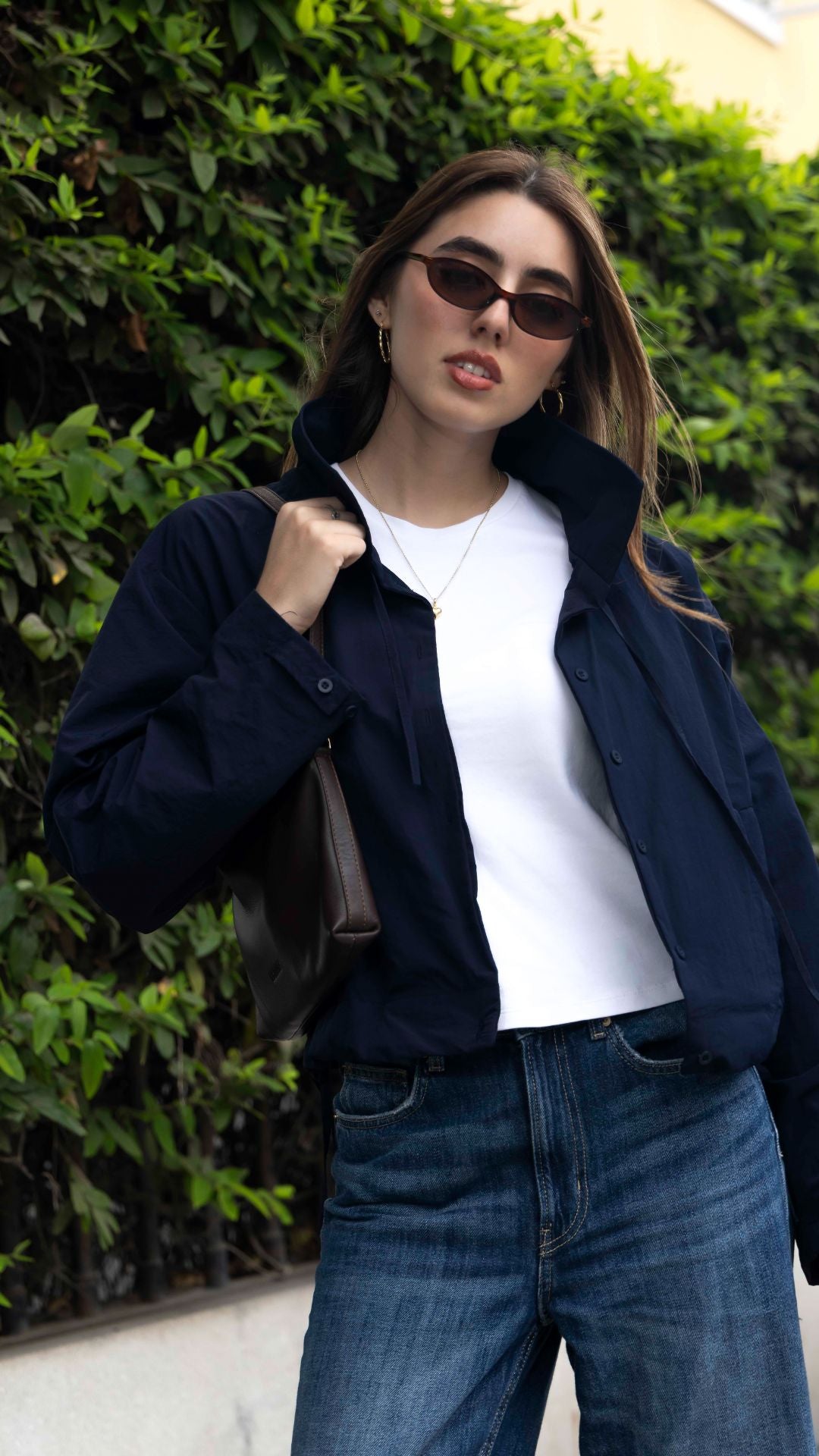 Casaca impermeable Brisa - Azul noche
