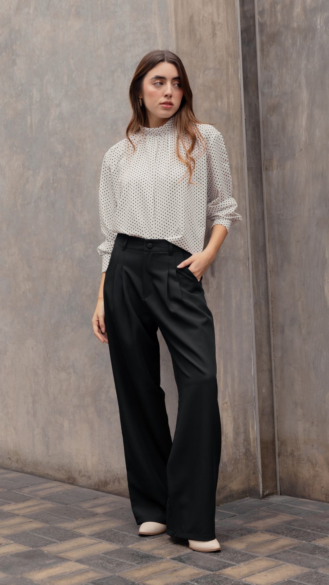 Pantalon Sastre Lily – Negro
