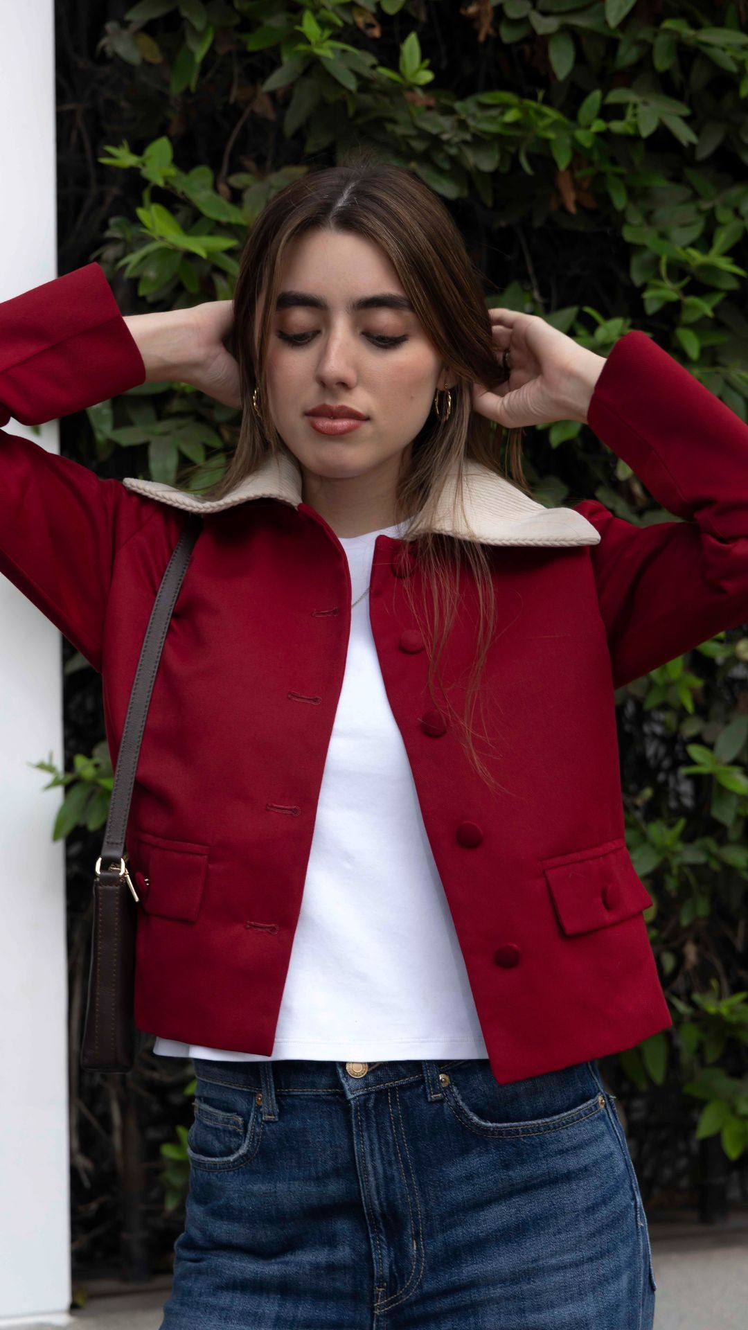 Harper Jacket Drill Burgundy Ed. Final