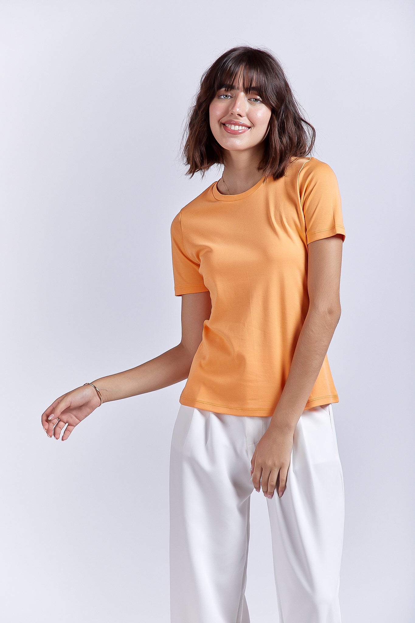 Camiseta orange - Pima bebe